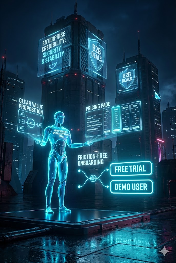 B2B SaaS Marketing Website High Conversion