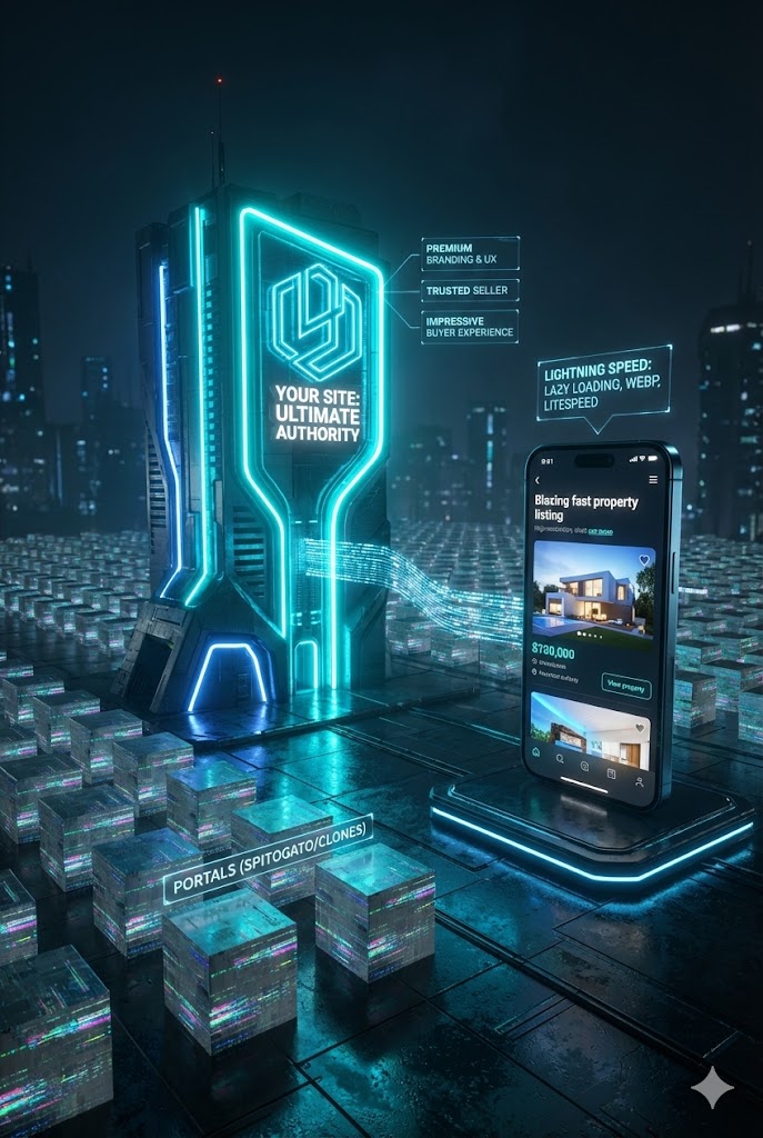 Modern Real Estate Agency Website Design