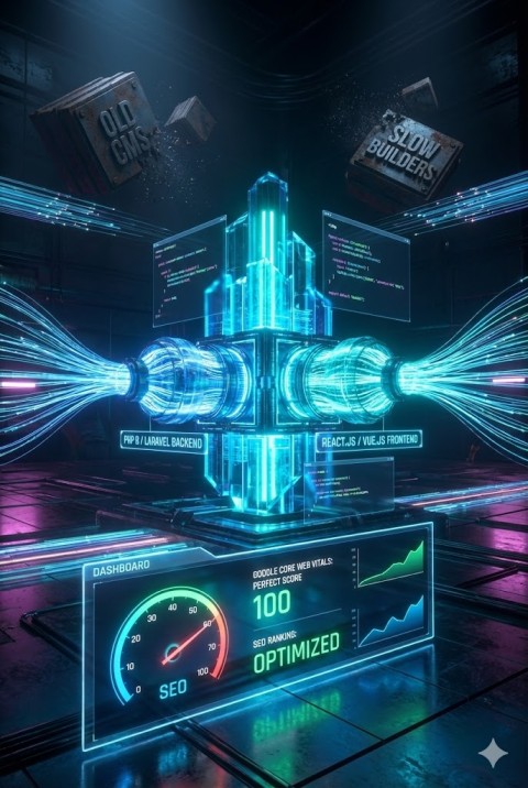 Modern Web Development Tech Stack (Laravel, React, PHP 8)