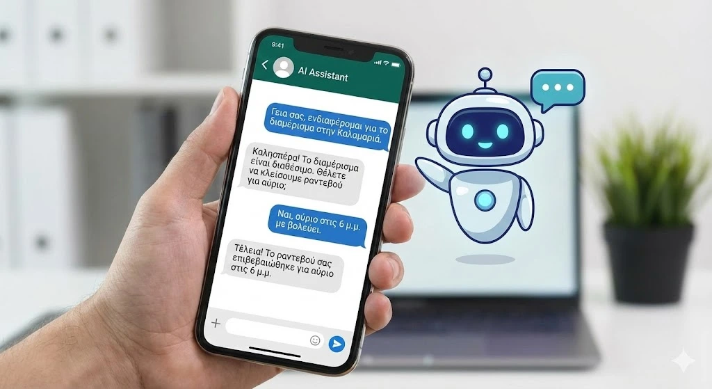 AI Chatbots στο Real Estate: Πώς να Κλείνετε Ραντεβού 24/7 Αυτόματα