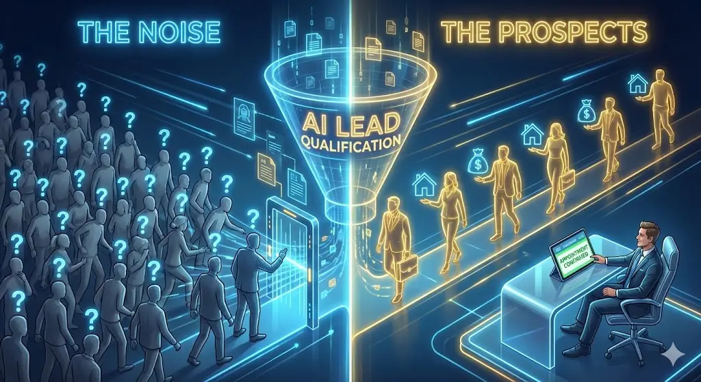 Μεσιτικά Γραφεία & AI: Πώς να Προκρίνετε Αυτόματα τους Σοβαρούς Αγοραστές πριν Σηκώσετε το Τηλέφωνο.