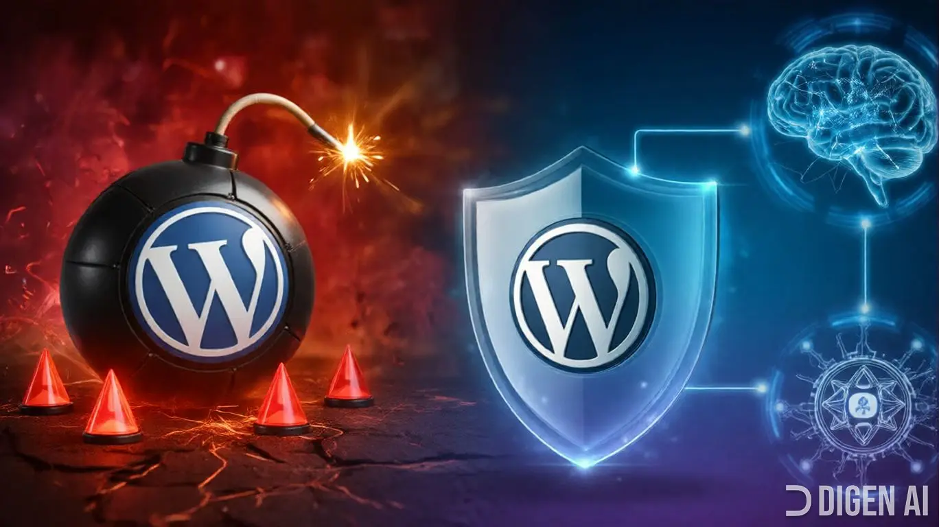 Το WordPress site σας είναι "ωρολογιακή βόμβα"; Πώς η AI Προληπτική Συντήρηση Σώζει την Επιχείρησή σας.
