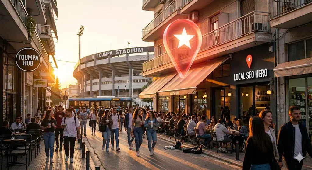 Τούμπα & Χαριλάου: Πώς να γεμίσεις την επιχείρησή σου με φοιτητές και "γείτονες" (Ο Οδηγός του Local SEO)