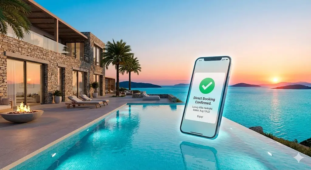 Ξενοδοχεία & Villas στη Χαλκιδική: Σταματήστε να "χαρίζετε" το 18% στην Booking (Η Στρατηγική των Direct Bookings)