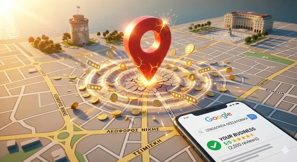 Γιατί η Επιχείρησή σας είναι "Αόρατη" στο Google Maps (Και πώς να βγείτε Πρώτοι)