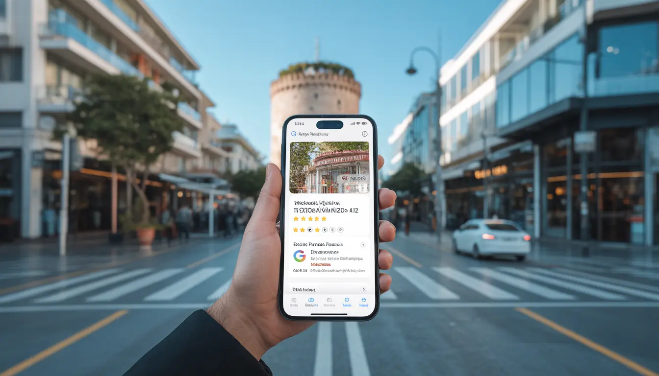 Local SEO Θεσσαλονίκη: Πώς το AI βοηθάει την επιχείρησή σου να εμφανίζεται πρώτη στους χάρτες