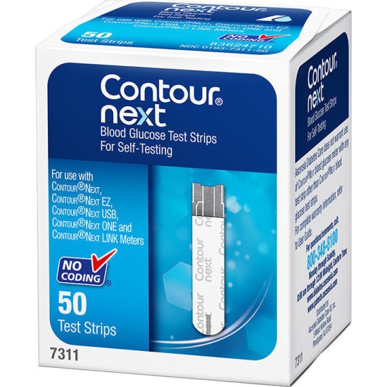 Bayer Contour Next Ταινίες Μέτρησης Σακχάρου 50strips