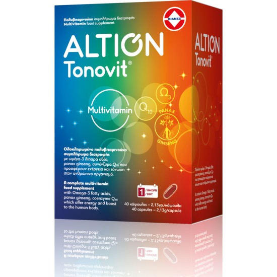 Altion Tonovit Multivitamin 40 κάψουλες