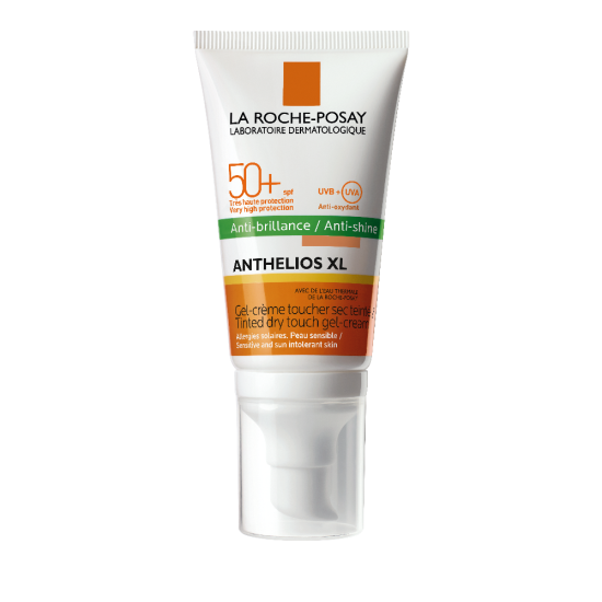 La Roche Posay Anthelios XL Anti-Shine Tinted Dry Touch Gel-Cream SPF50, Αντηλιακή Gel-Κρέμα Προσώπου με Χρώμα 50ml