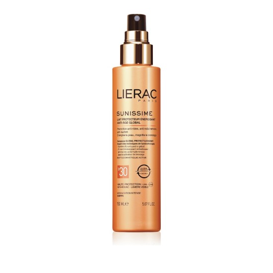 Lierac Sunissime Lait Protecteur Energisant Anti-Age Global SPF30 Aντηλιακό/Αντιγηραντικό Γαλάκτωμα Σώματος 150ml