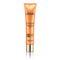 Lierac Sunissime BB Fluide Protecteur Anti-age Global SPF30 Golden (Dore) Face & Decolette Sun Cream Teint 40ML