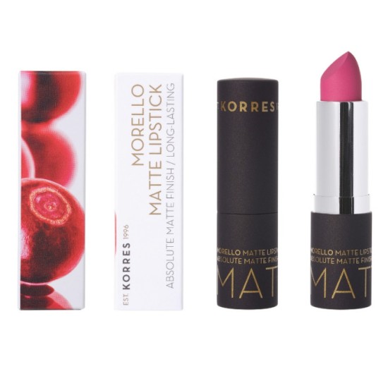 KORRES MORELLO Matte Lipstick 75 Strawberry Fields 3.5g