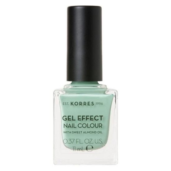 KORRES GEL EFFECT Nail Colour Mint Green No 35 11ml