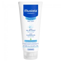 Mustela 2 in 1 Cleansing Gel Hair & Body 200ml