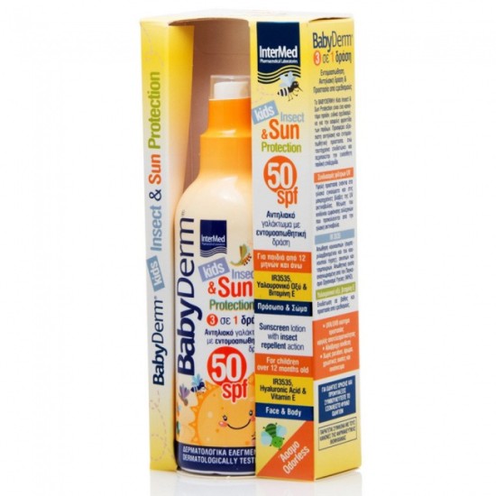 Babyderm Kids Insect & Sun Protection SPF50 200ml