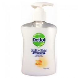 Dettol Soft on Skin Hard on Dirt Antibacterial Hand Wash με Μέλι 250ml