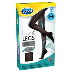 Scholl Light Legs 60 Den  Size Medium Black