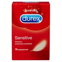 Durex Sensitive 18 τεμ