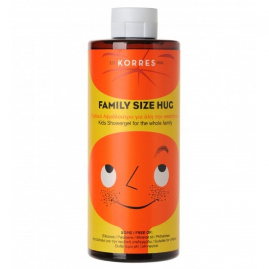 Korres Family Size Hug Παιδικό Αφρόλουτρο 400ml