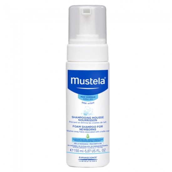 Mustela Foam Shampoo For Newborns 150ml