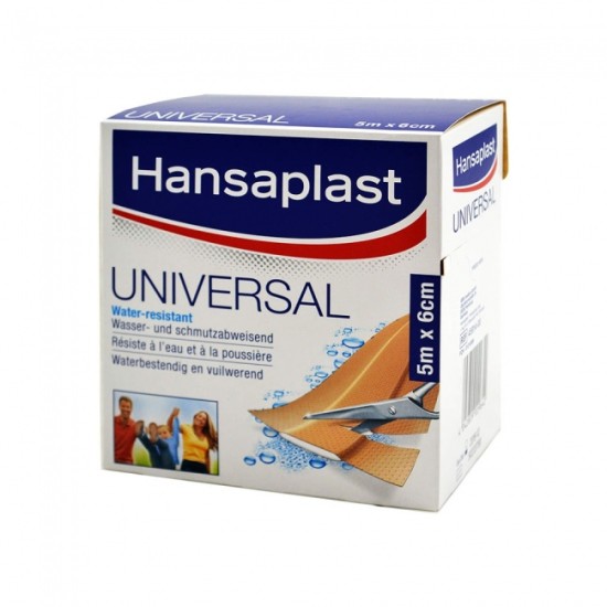 Hansaplast Universal Water Resistant 5mx6cm