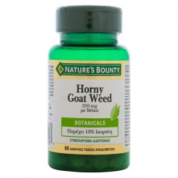 Nature's Bounty Horny Goat Weed 250mg με Μάκα 60caps