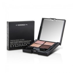 Korres Black Volcanic Minerals Eyeshadow Quad The Blushed Nudes 5g