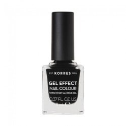 Korres Gel Effect Nail Colour No 100 Black 11ml