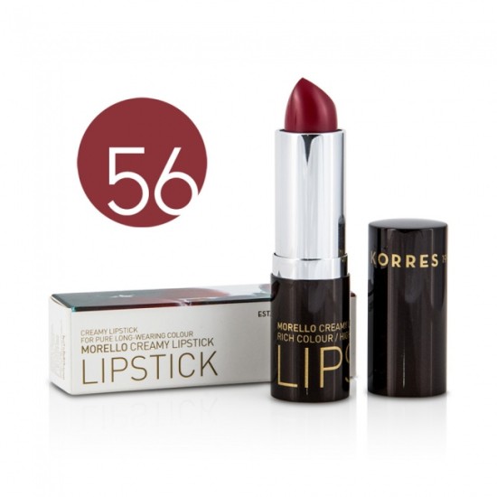 Korres Morello Creamy Lipstick No 56 Lush Cherry 3.5g