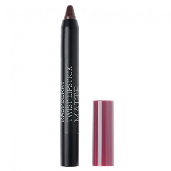 Korres Raspberry Matte Twist Lipstick Daring Plum 1.5g