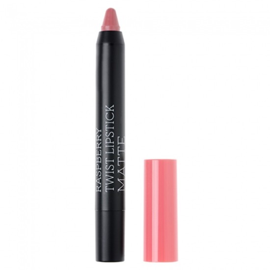 Korres Raspberry Matte Twist Lipstick Dusty Pink 1.5g