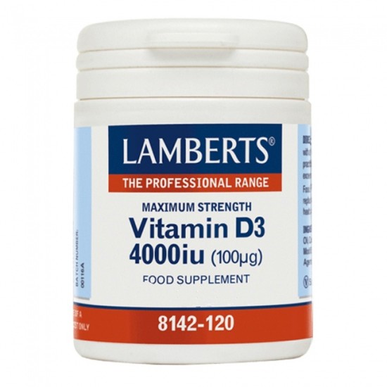 Lamberts Vitamin D3 4000iu 30caps