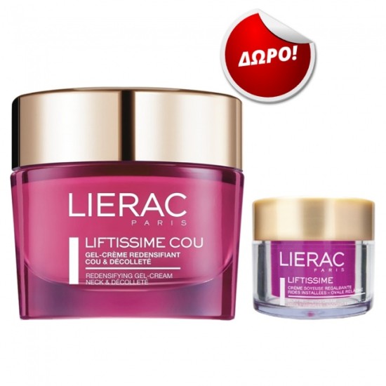 Lierac Liftissime Cou Gel Creme 50ml και ΔΩΡΟ Liftissime Creme Soyeuse 15ml