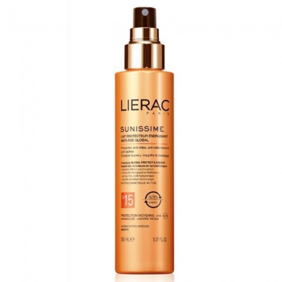 Lierac Sunissime Lait Protecteur Energisant Anti Age Global SPF15 150ml