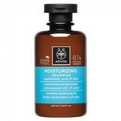 Apivita Moisturizing Shampoo με Υαλουρονικό Οξύ & Αλόη 250ml