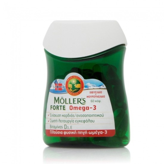 Moller's Forte Omega-3 60 κάψουλες