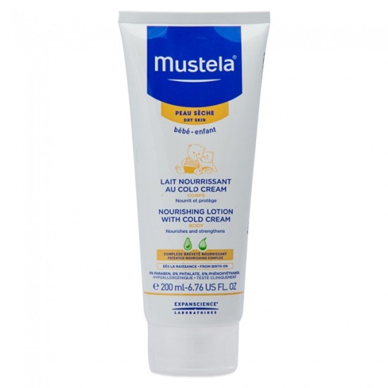 Mustela Lait Nourrisant Au Cold Cream 200ml