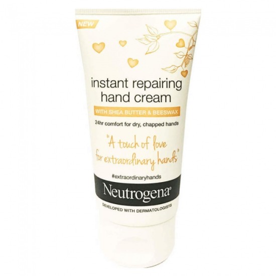 Neutrogena Instant Repairing Hand Cream With Shea Butter & Beeswax 75ml