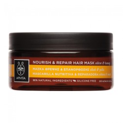 Apivita Nourish & Repair Hair Mask με Ελιά & Μέλι 200ml