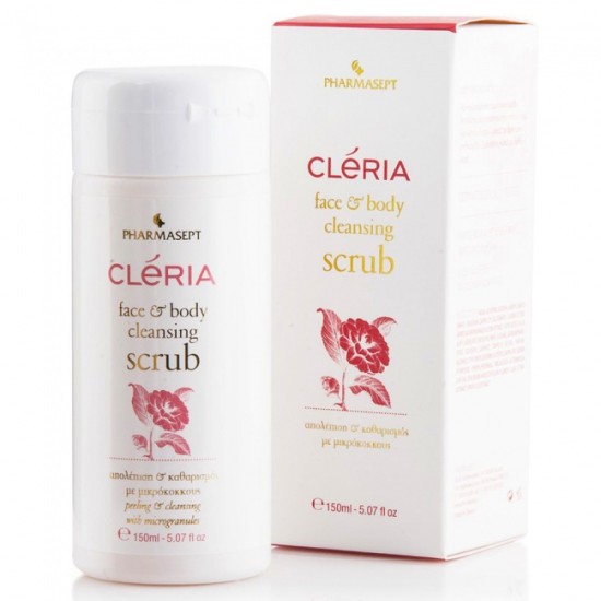 Pharmasept Cleria Face Body Cleansing Scrub 150ml