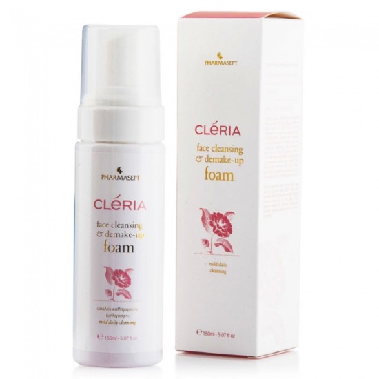 Pharmasept Cleria Face Cleansing & Demake-Up Foam 150ml