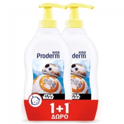 Proderm Kids Star Wars Αφρόλουτρο 400ml 1+1 ΔΩΡΟ