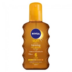 Nivea Sun Tanning Oil Spray SPF 6 200ml