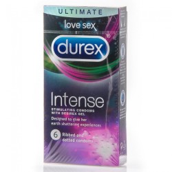 Durex Ultimate Intense Stimulating Condoms 6τμχ