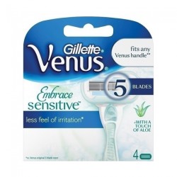 Gillette Venus Embrace Sensitive Ανταλλακτικά 4 τεμ