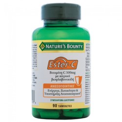 Nature's Bounty Vitamin Ester-C 500mg με Κιτρικά Βιοφλαβονειδή 90tabs