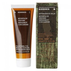 Korres Aftershave Balm Mountain Pepper Bergamot Coriander 125ml