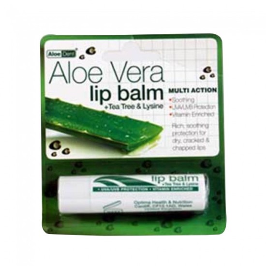 Optima Aloe Vera Lip Balm 4gr