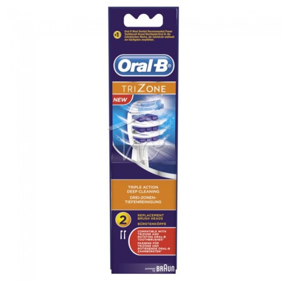 Oral B Ανταλλακτικά Trizone 2τμχ