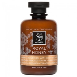 Apivita Royal Honey Κρεμώδες Αφρόλουτρο Με Αιθέρια Έλαια 300ml